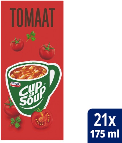 Cup-a-Soup Unox tomaat 175ml 21 Zak