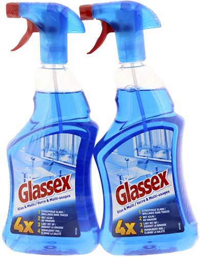 GLASREINIGER GLASSEX MULTISPRAY 2X750ML 2 Flacon