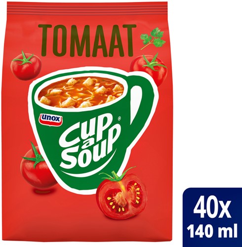 CUP A SOUP TBV DISPENSER TOMAAT 40 PORTIES 40 portie