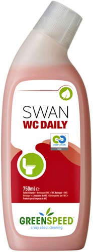 SANITAIRREINIGER GREENSPEED SWAN WC DAILY 750ML 1 Fles